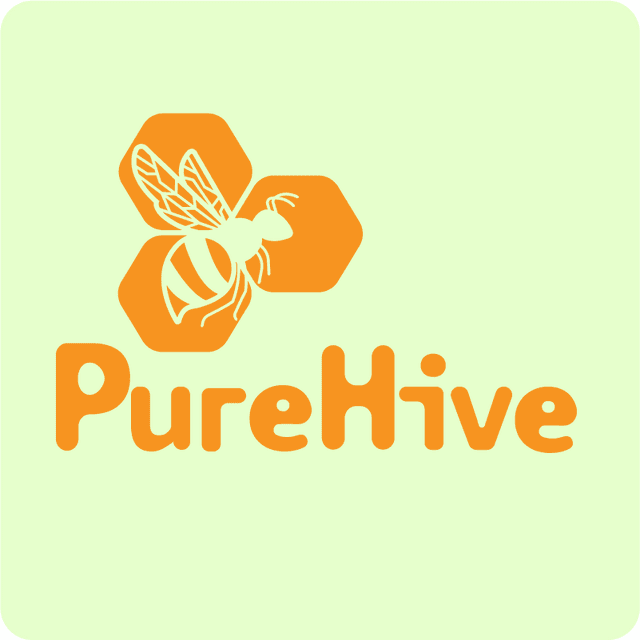 PureHive logo was designed by Weditt.com, a professional graphic design studio