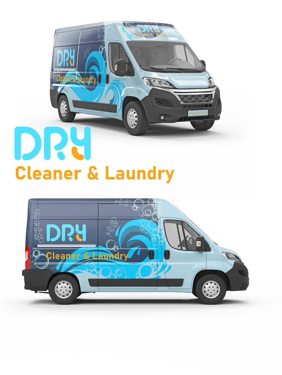 Professional vehicle wrap design for a Plumbing Services company, created by Weditt.