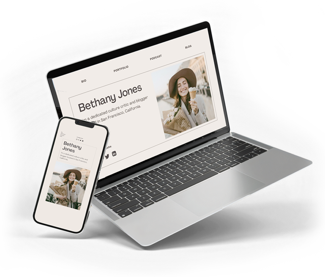 Professional website design services by Weditt Studio